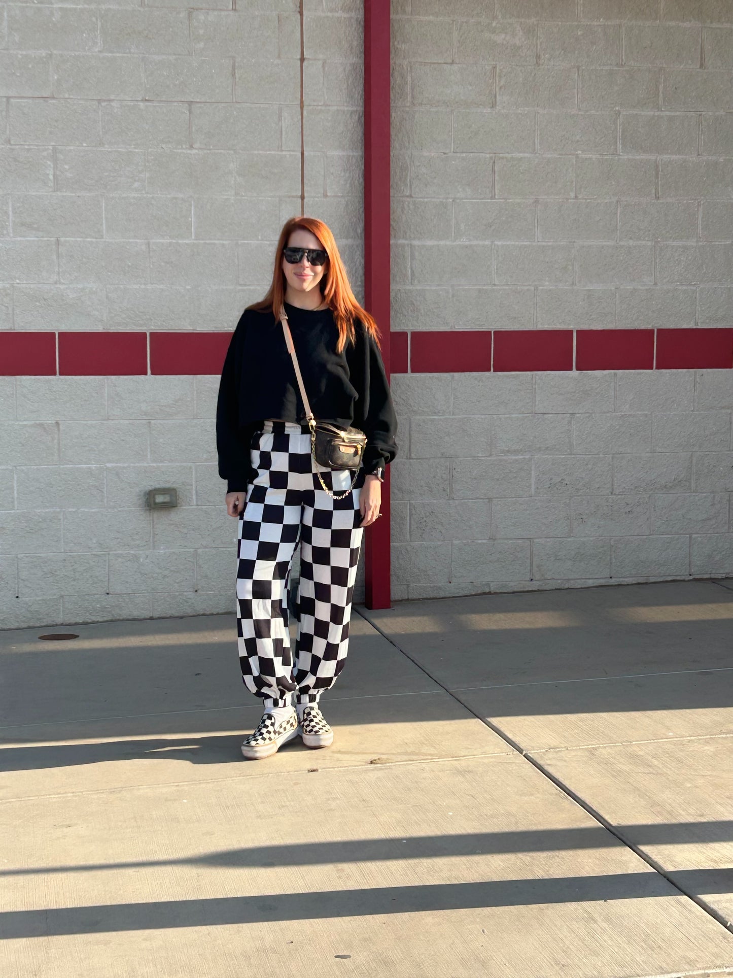 Checkered Joggers