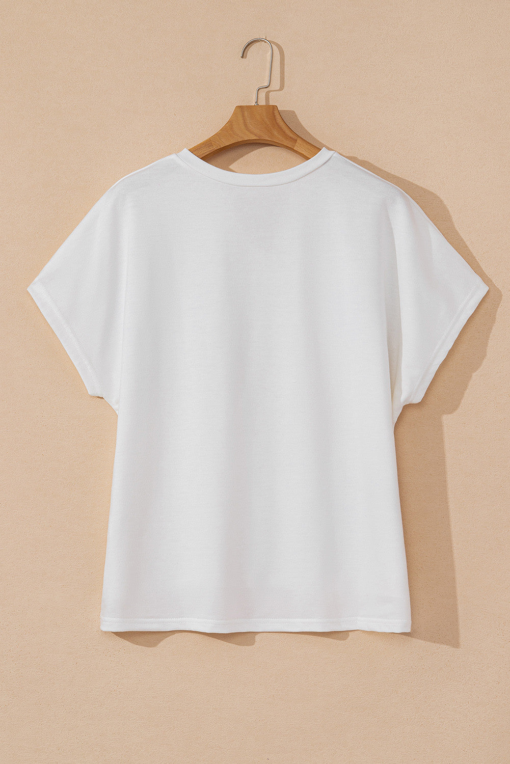 White Floral Appliqué Top February.