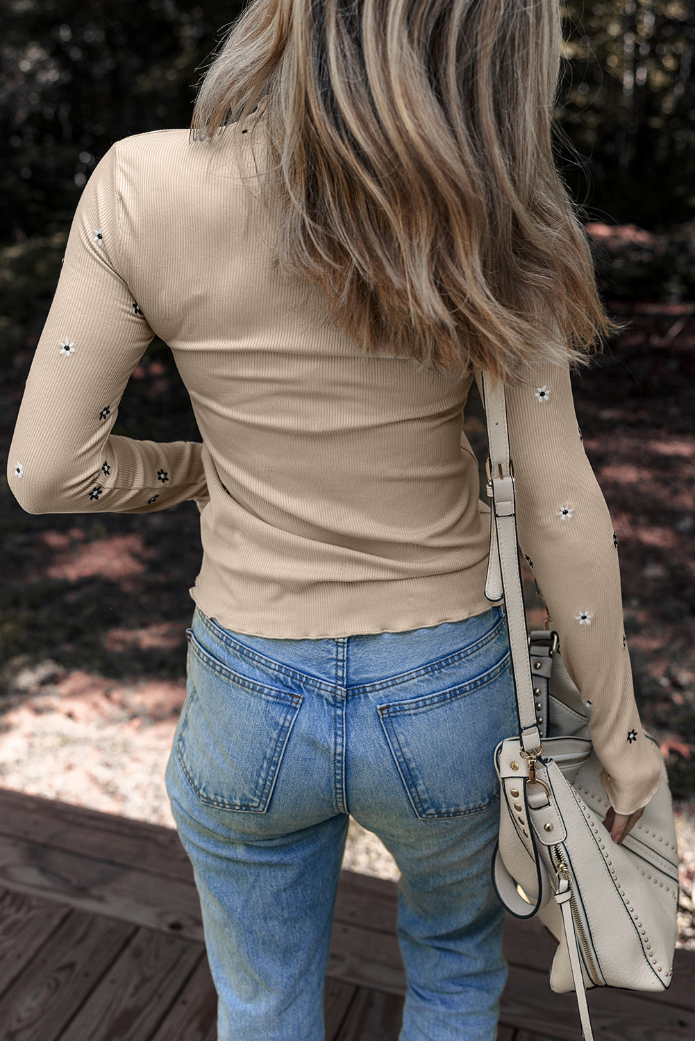 Floral Embroidered Top LT