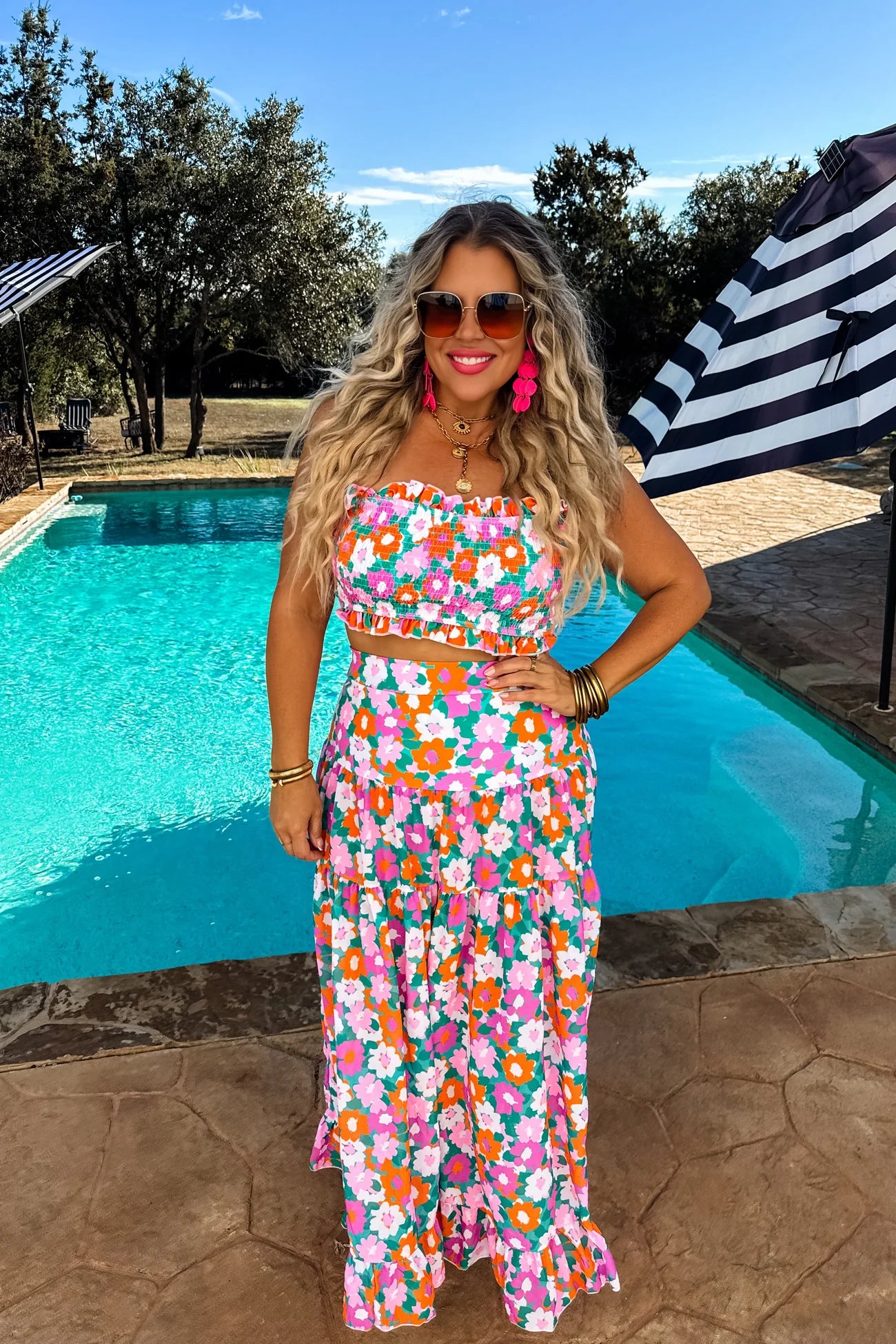 Amalfi Blooms Swim Set - RTS
