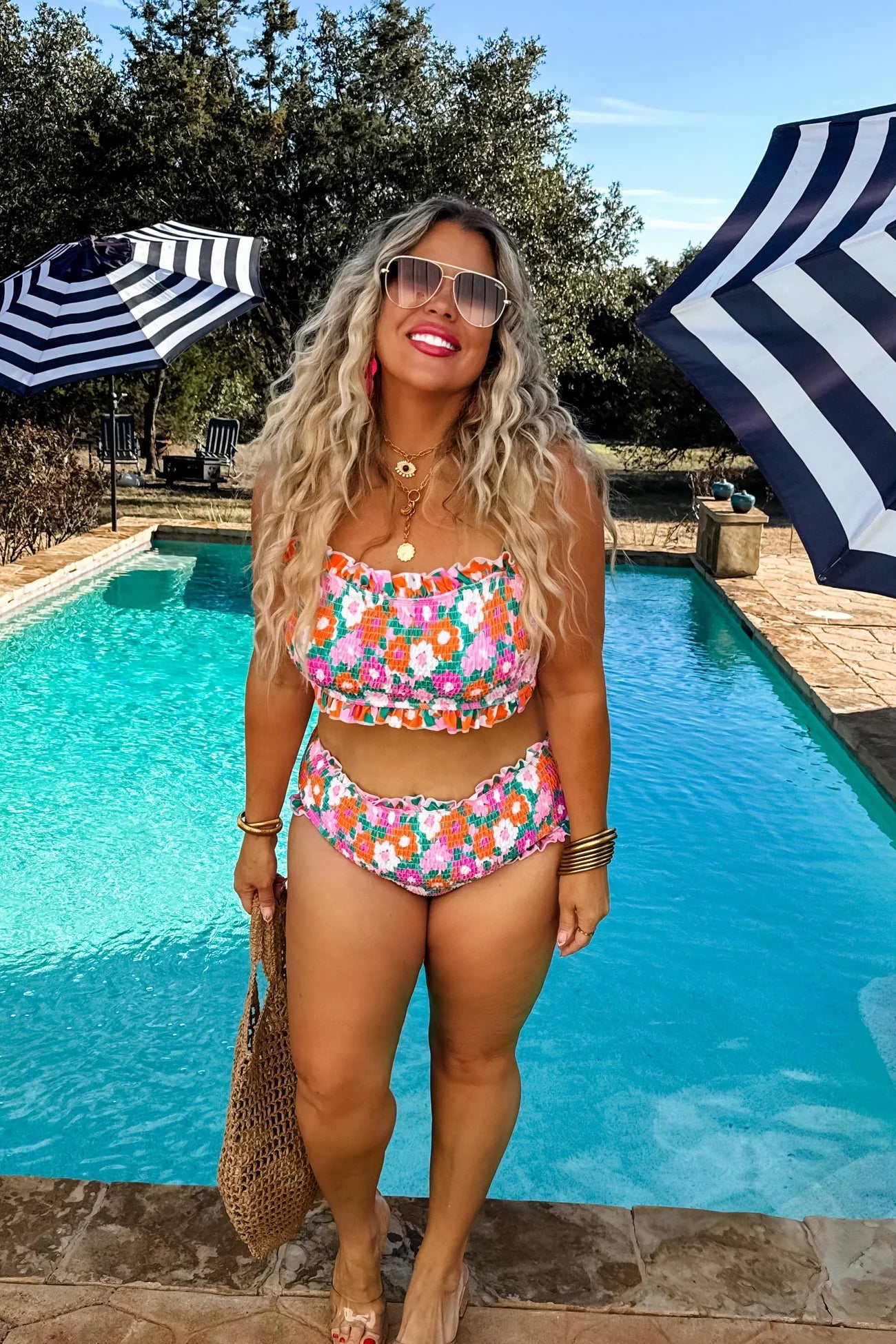Amalfi Blooms Swim Set - RTS