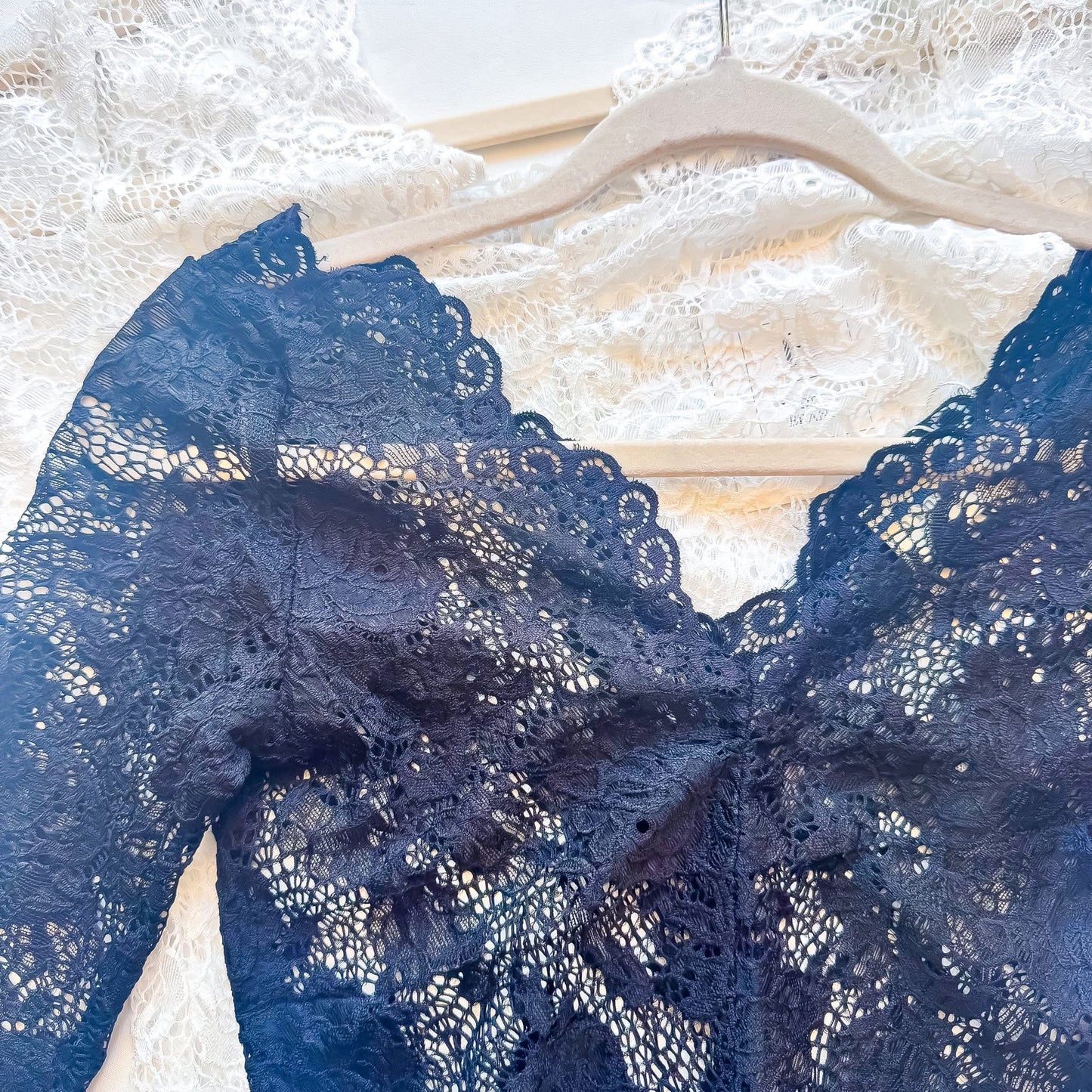 Romantic Lace Long Sleeve Top