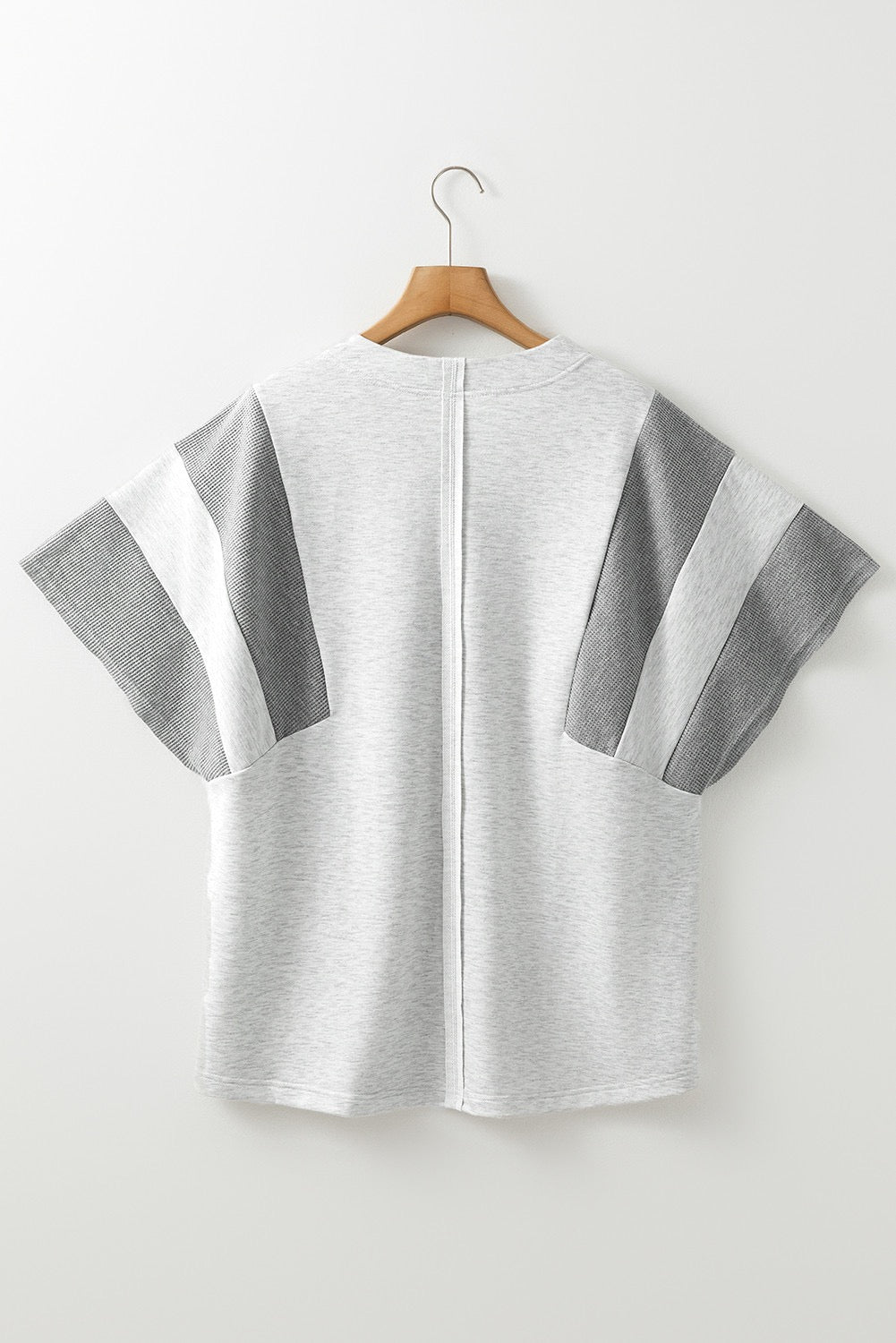 Grey Two Toned Top May.