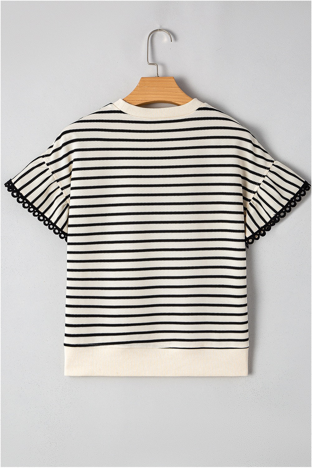 Black Striped Blouse RTS