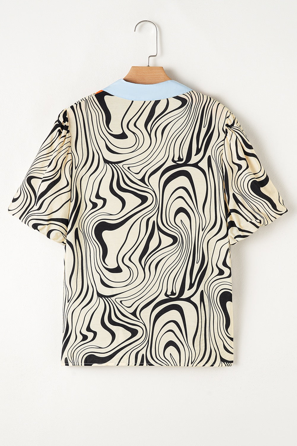 Zebra Print Blouse RTS