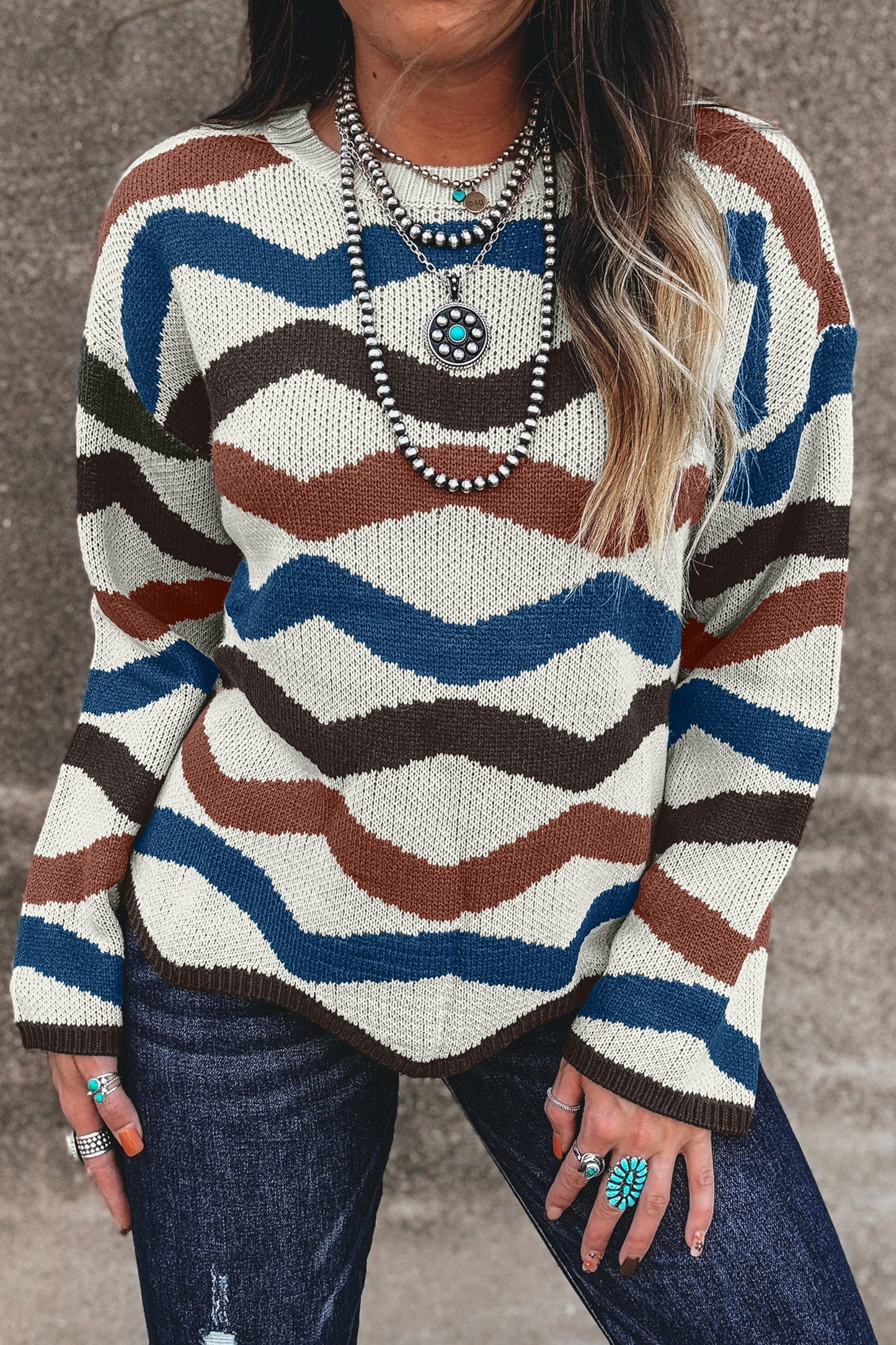 Retro Wave Sweater December.