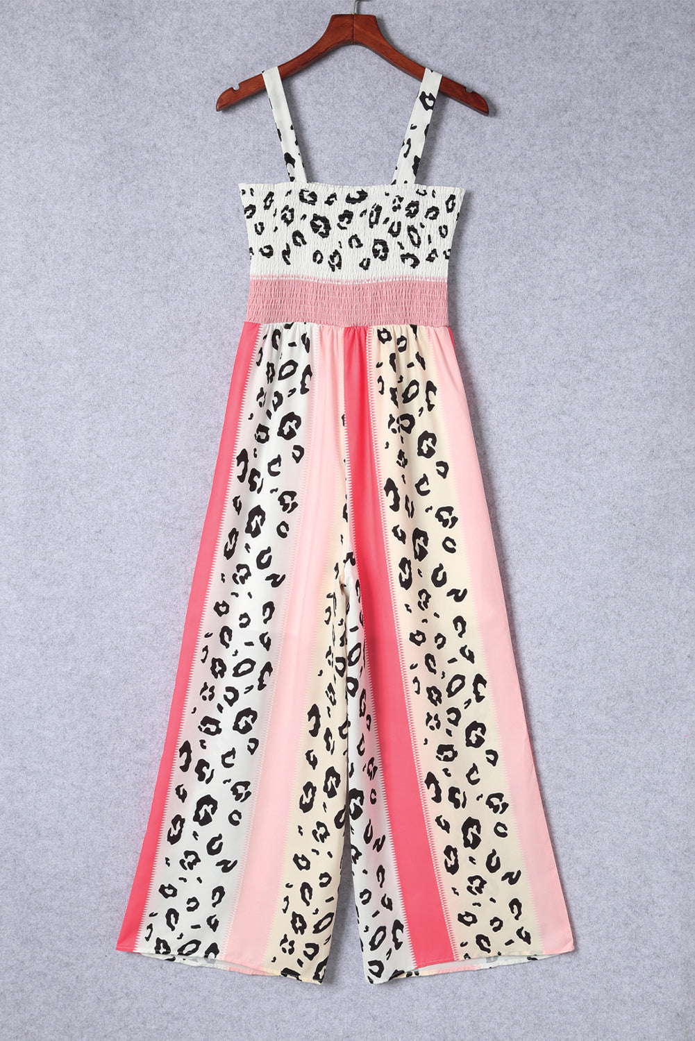 Leopard Color Block Jumpsuit RTS