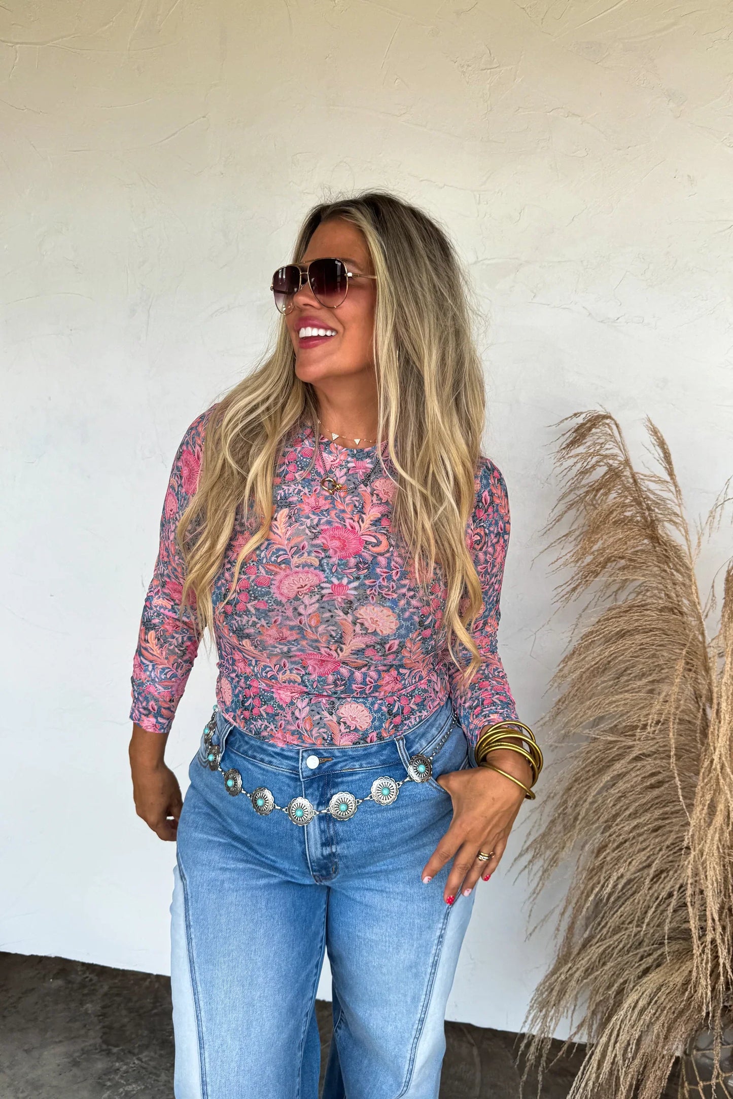 PREORDER: Boots & Blooms Collection Mesh Tops