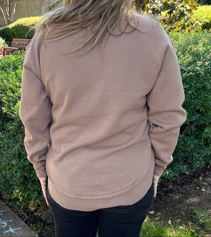 Dark Khaki GOBBLE Graphic Top LT