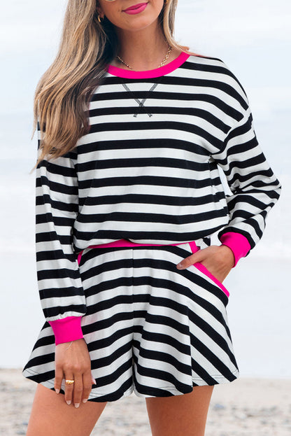 Stripe Ribbed Set RTS