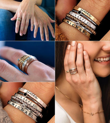 Customized Stack Ring - Week of 7.7