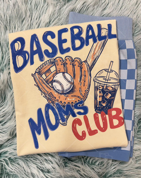 Baseball Moms Club -  Multiple Styles