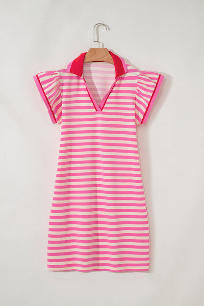 Stripe Contrast Dress RTS