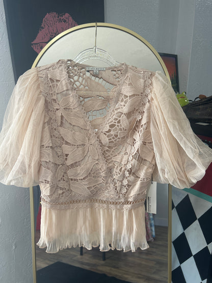 Whimsical Garden Lace Tops