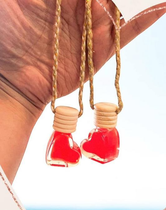 Mini Heart Car Diffuser - Baccarat Rouge