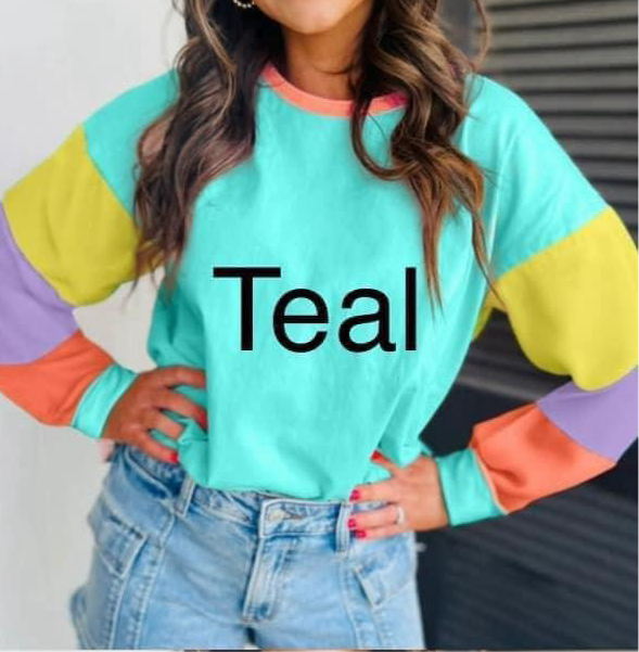 Color Block Top