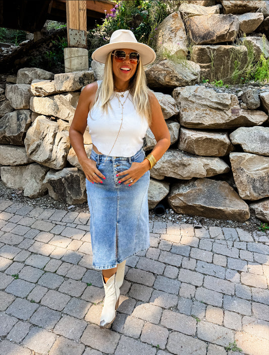 Jules Denim Skirt