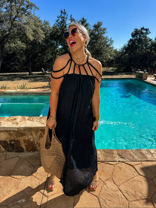 CIAO BELLA STRAPPY DRESS - RTS