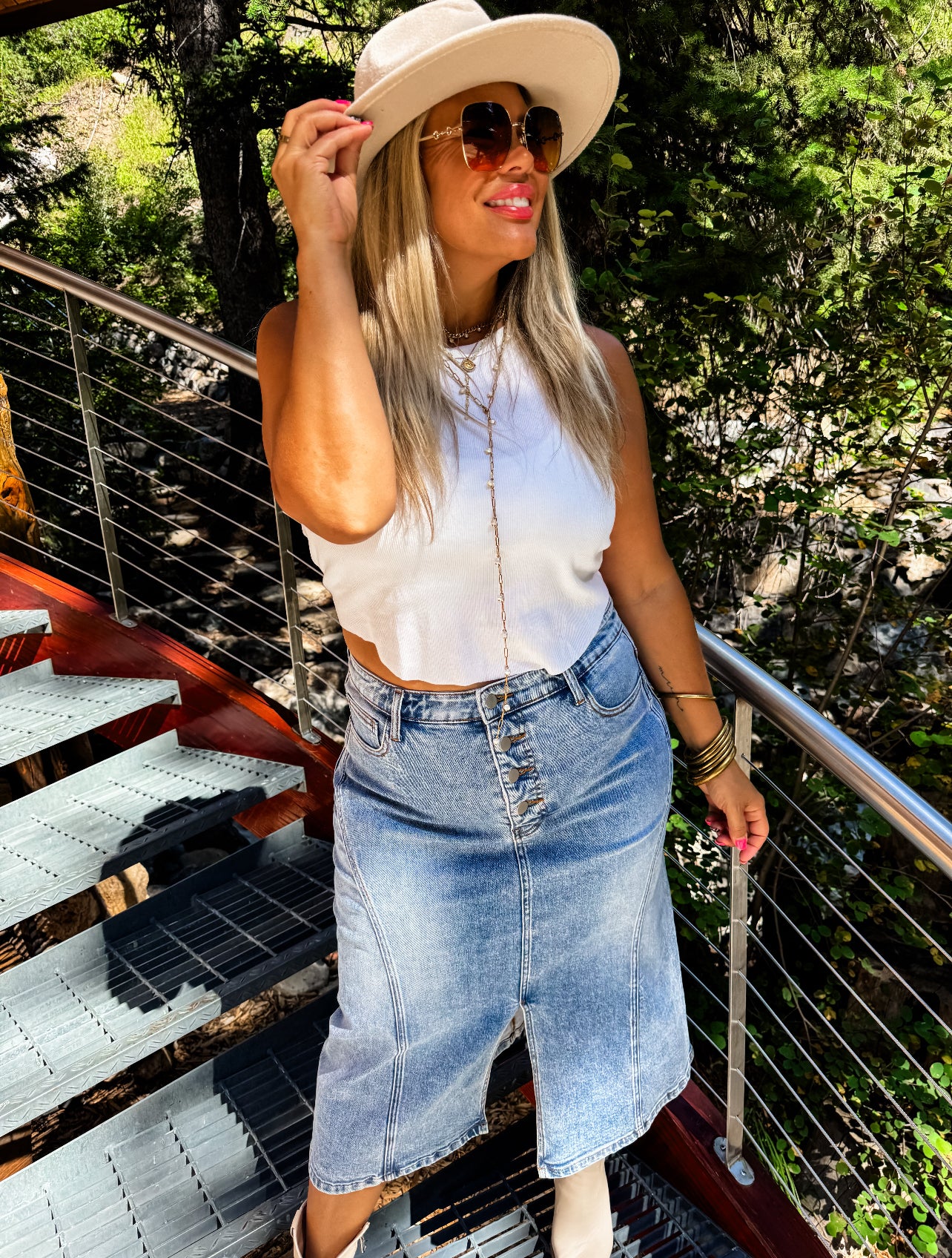Jules Denim Skirt