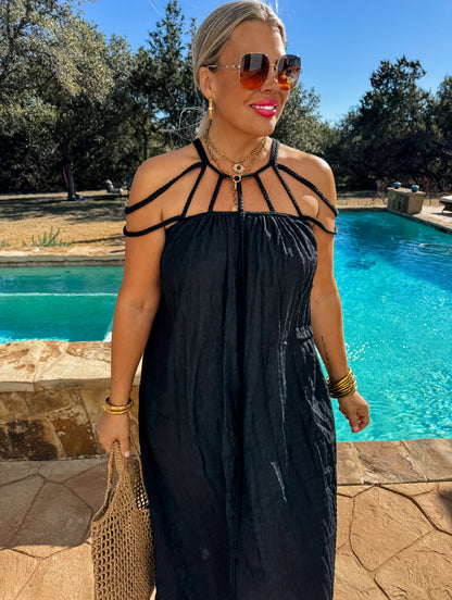 CIAO BELLA STRAPPY DRESS - RTS