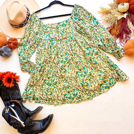 🍂 Autumn Breeze Smocked Dress 🍂