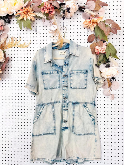 ✨ Denim Daydream Romper ✨