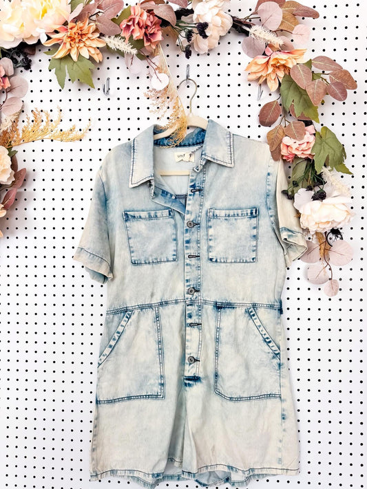 ✨ Denim Daydream Romper ✨