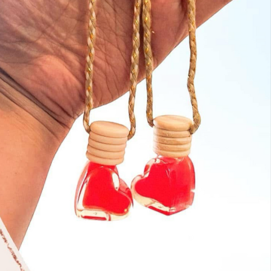 Mini Heart Car Diffuser - D&G Light Blue