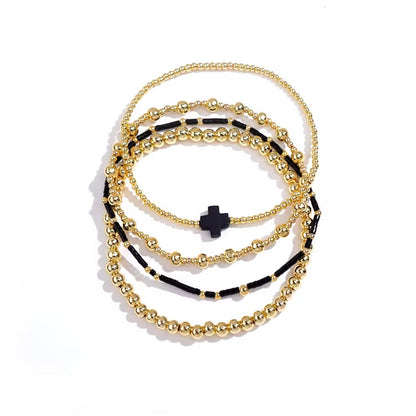 Stackable Cross Bracelet Sets RTS