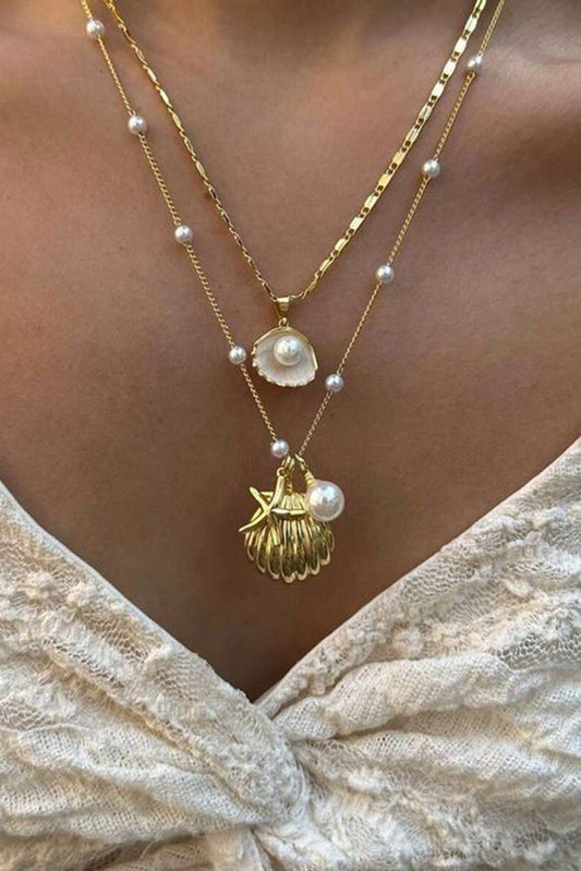 Ocean Dual Chain Necklace LT