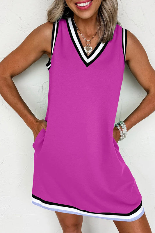 Purple Shift Dress LT