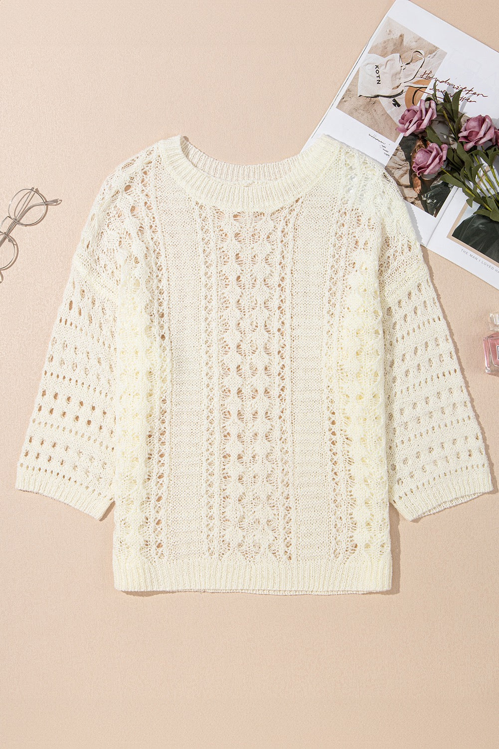 Hollow Out Knit Top May.