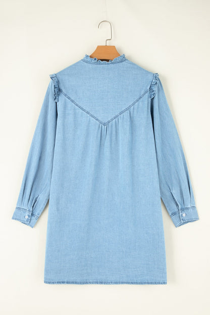 Fall Denim Dress RTS