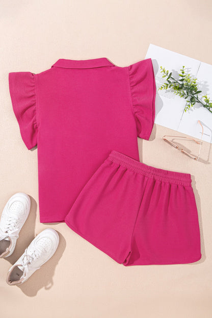 Striped Detail Flutter Set LT