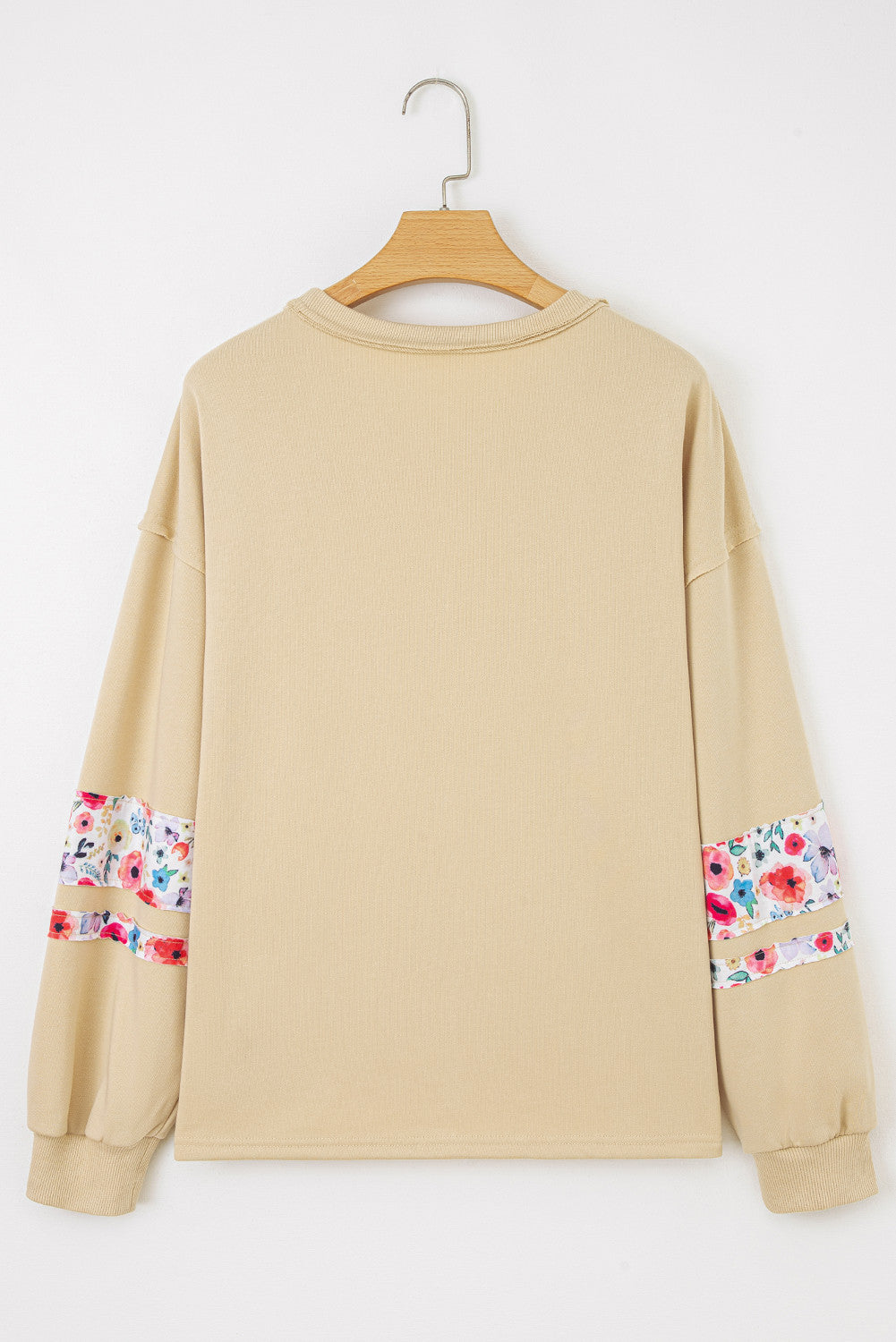 Floral Applique Baggy Top *THREE COLORS* RTS