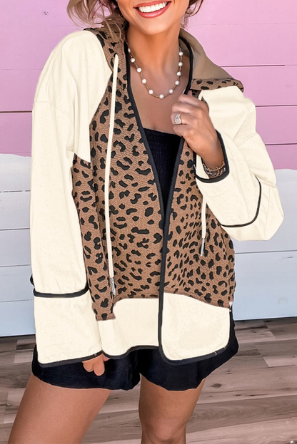 Leopard Star Patch Back Jacket LT