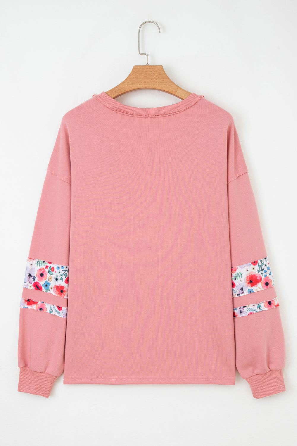 Floral Applique Baggy Top *THREE COLORS* RTS