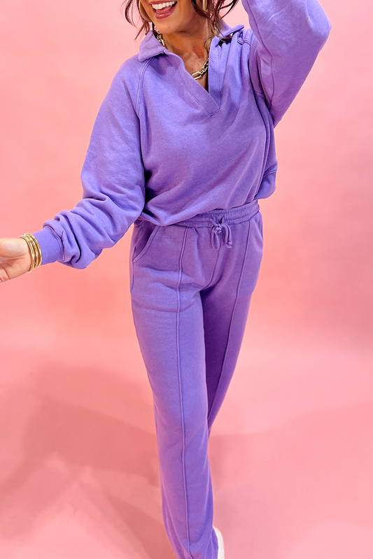 Purple Pullover Seam Set RTS